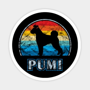 Pumi Vintage Design Dog Magnet